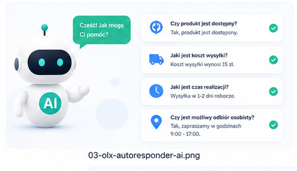 Autoresponder AI do wiadomości OLX